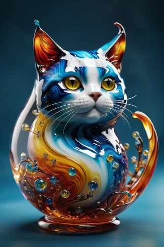 tea party cat,glass painting,chinese teacup,teacup,glasswares,chinaware,glass yard ornament,porcelaine,cat drinking tea,cat vector,glass ornament,fine china,fragrance teapot,cat on a blue background,chinese pastoral cat,calico cat,ori-pei,colorful glass,glass vase,cartoon cat,Photography,General,Realistic