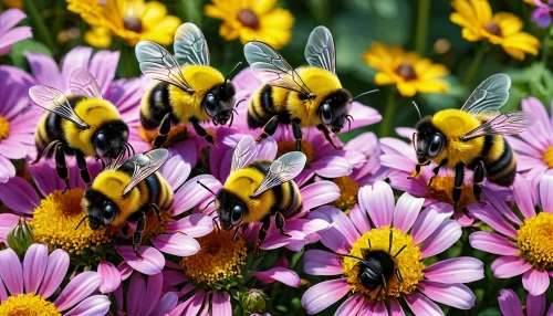 bumblebees,honeybees,honey bees,coneflowers,african daisies,bees,barberton daisies,pollinating,bee farm,bee,pollination,pollinator,bombus,australian daisies,echinacea purpurea,western honey bee,echinacea,stingless bees,bee colony,bees pasture