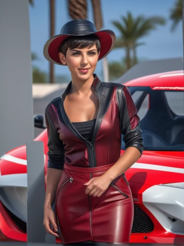 dodge la femme,coquette,muscle car cartoon,tesla roadster,retro woman,bugatti veyron,testarossa,car dealer,lady in red,car model,spy,retro women,retro girl,car boutique,leather hat,girl and car,valet,enzo ferrari,automobile racer,ferrari testarossa,Photography,General,Realistic