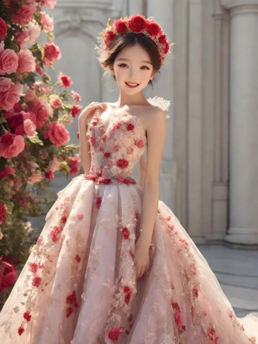 doll dress,dress doll,ball gown,fashion doll,quinceanera dresses,quinceañera,fashion dolls,princess sofia,bridal dress,wedding gown,little girl in pink dress,disney rose,bridal clothing,flower girl,a girl in a dress,vintage doll,wedding dress,female doll,princess anna,rosa 'the fairy,Photography,Natural
