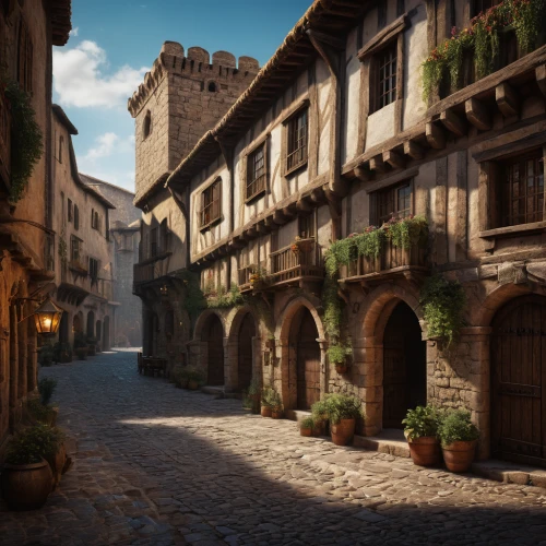 medieval street,medieval town,medieval architecture,the cobbled streets,medieval,cobblestone,medieval market,old city,narrow street,knight village,old town,cobblestones,cobble,the old town,volterra,castle iron market,dordogne,townhouses,old quarter,townscape,Photography,General,Fantasy