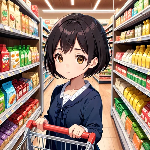 grocery,supermarket,groceries,grocery shopping,shopping icon,convenience store,shopper,grocery store,grocery basket,grocery cart,ricebean,shopping trolley,shopping-cart,woman shopping,consumer,transparent background,shopping cart,aomoriya,shopping basket,rice,Anime,Anime,Traditional