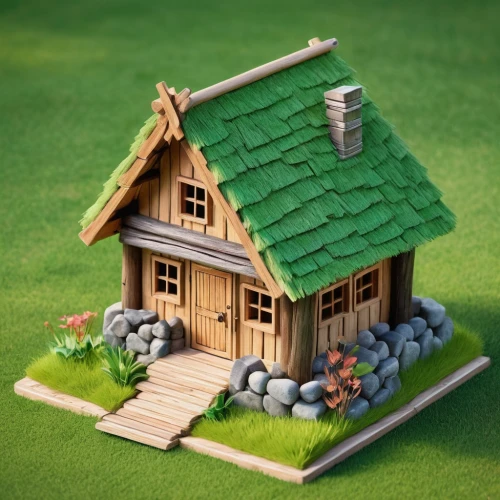 miniature house,small house,log cabin,log home,wooden hut,little house,wood doghouse,grass roof,wooden birdhouse,wooden house,small cabin,dog house frame,house insurance,traditional house,fairy house,farm hut,houses clipart,dog house,build a house,crispy house,Unique,3D,Isometric