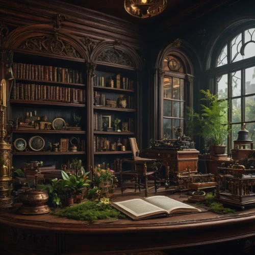 apothecary,bookshelves,study room,dandelion hall,old library,reading room,book antique,bookshop,library,bookcase,writing desk,potions,the books,hogwarts,librarian,bookshelf,scholar,victorian kitchen,bookstore,witch's house,Photography,General,Fantasy