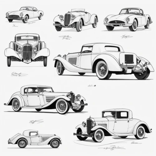 classic cars,vintage cars,old cars,american classic cars,automobiles,morris eight,buick classic cars,car drawing,duesenberg,retro 1950's clip art,rolls,packard four hundred,illustration of a car,mg cars,cadillac de ville series,classic car,bugatti type 57s atalante number 57502,muscle car cartoon,packard patrician,vector graphics,Unique,Design,Character Design