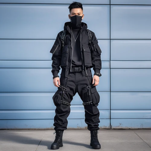 ballistic vest,balaclava,high-visibility clothing,cartoon ninja,bodyworn,martial arts uniform,ski mask,protective suit,ninja,tactical,swat,protective clothing,male mask killer,pollution mask,kakashi hatake,ventilation mask,face shield,police uniforms,jumpsuit,assassin,Photography,General,Realistic