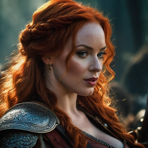 celtic queen,fantasy woman,the enchantress,full hd wallpaper,redheads,heroic fantasy,celtic woman,female warrior,sorceress,female hollywood actress,fiery,clary,huntress,elenor power,merida,a woman,strong women,strong woman,wanda,red-haired,Photography,General,Fantasy
