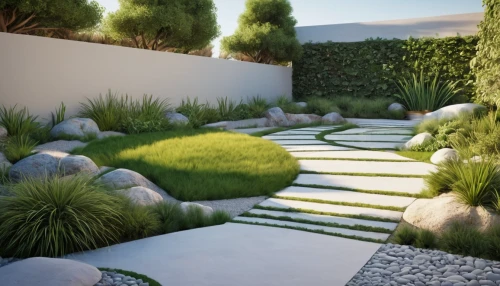 landscape design sydney,garden design sydney,landscape designers sydney,zen garden,japanese zen garden,climbing garden,artificial grass,3d rendering,landscaping,japanese garden ornament,roof landscape,grass roof,3d rendered,green garden,sake gardens,roof garden,3d render,render,garden white,ornamental grass,Illustration,Retro,Retro 08