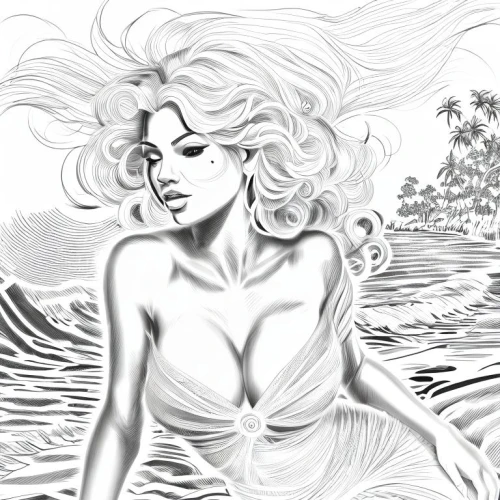 siren,the blonde in the river,mermaid background,the sea maid,mermaid vectors,wind wave,digital drawing,mermaid,digital artwork,digital art,aphrodite,the wind from the sea,merfolk,flowing,water nymph,comic halftone woman,water rose,girl on the river,digital illustration,rogue wave,Design Sketch,Design Sketch,Character Sketch