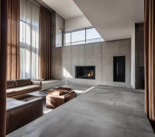 fire place,fireplaces,concrete ceiling,corten steel,fireplace,interior modern design,exposed concrete,luxury home interior,modern living room,archidaily,interiors,living room,home interior,interior design,contemporary decor,livingroom,mid century modern,sitting room,modern decor,dunes house,Photography,General,Realistic