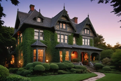 victorian house,victorian,victorian style,beautiful home,new england style house,henry g marquand house,country house,fairy tale castle,two story house,witch's house,country estate,country cottage,fairytale castle,a fairy tale,witch house,fairy tale,gothic style,architectural style,chateau,exterior decoration,Photography,Black and white photography,Black and White Photography 06