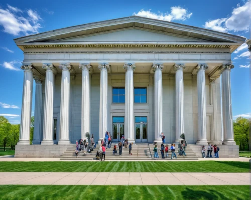 peabody institute,doric columns,us supreme court building,thomas jefferson memorial,classical architecture,national archives,colonnade,greek temple,school of athens,jefferson monument,us supreme court,jefferson memorial,smithsonian,neoclassical,national historic landmark,lincoln memorial,university of wisconsin,supreme court,the parthenon,lecture hall,Illustration,American Style,American Style 08