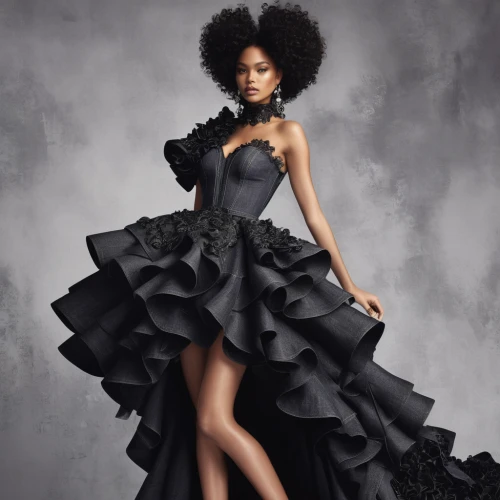 black woman,african american woman,ball gown,black pearl,fashion illustration,beautiful african american women,black models,afro-american,hoopskirt,afro american,afro american girls,black skin,black women,evening dress,dress walk black,black velvet,black rose,gothic fashion,overskirt,gothic dress,Photography,Fashion Photography,Fashion Photography 04