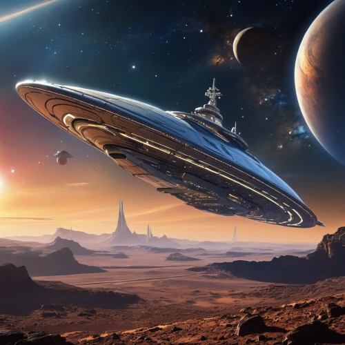 futuristic landscape,alien planet,exoplanet,alien world,extraterrestrial life,space art,saturn,scifi,planetary system,space ships,andromeda,starship,planet eart,full hd wallpaper,planet mars,sci fi,sky space concept,sci fiction illustration,federation,red planet,Photography,General,Realistic