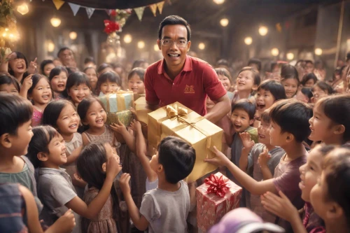 kris kringle,miguel of coco,christmas trailer,handing out christmas presents,christmas celebration,the occasion of christmas,christmas movie,children's christmas,the gifts,christmas greeting,give a gift,birth of jesus,christmas greetings,giving,rakshabandhan,gift loop,christmas scene,santa claus,blessing of children,china cny,Photography,Commercial