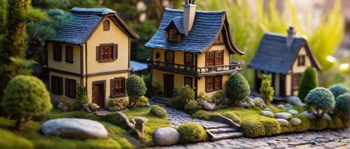 miniature house,dolls houses,model house,fairy house,house in the forest,wooden houses,little house,3d fantasy,small house,doll house,fairy village,houses clipart,diorama,escher village,home landscape,wooden house,fairy tale castle,doll's house,alpine village,3d rendering,Photography,Documentary Photography,Documentary Photography 05