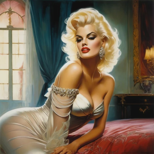 marylyn monroe - female,mamie van doren,marylin monroe,pin ups,pin up,femme fatale,pin-up girl,pin-up,retro pin up girl,blonde woman,pin up girl,valentine day's pin up,jane russell-female,pin-up model,valentine pin up,retro pin up girls,vintage art,pinup girl,vintage woman,fantasy woman,Illustration,Realistic Fantasy,Realistic Fantasy 16