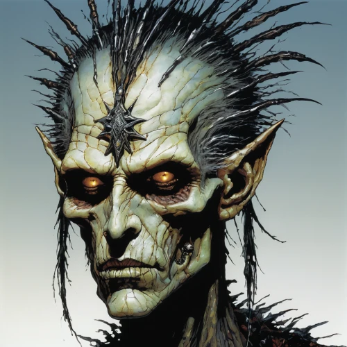 hag,halloween frankenstein,dark elf,half orc,green goblin,frankenstein monster,frankenstein,orc,lokportrait,undead warlock,goblin,prejmer,male elf,ork,ghoul,groot,frankenstien,white walker,daemon,walker,Illustration,Realistic Fantasy,Realistic Fantasy 33