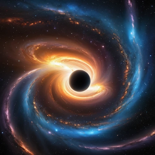 black hole,wormhole,cosmic eye,concentric,spiral nebula,time spiral,colorful spiral,spiral galaxy,galaxy collision,vortex,space art,torus,the universe,arc of constant,trajectory of the star,nebulous,apophysis,saturnrings,spiral,chaos theory,Illustration,Realistic Fantasy,Realistic Fantasy 01