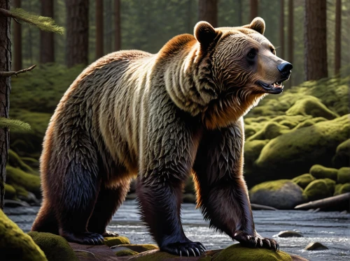 nordic bear,brown bear,bear kamchatka,kodiak bear,great bear,grizzly bear,grizzly,bear guardian,bear,cute bear,grizzlies,scandia bear,brown bears,american black bear,uintatherium,bear market,sun bear,bears,anthropomorphized animals,philomachus pugnax,Conceptual Art,Daily,Daily 05