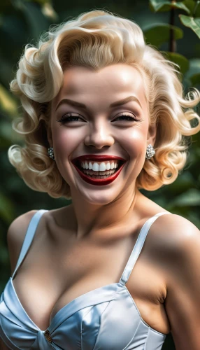 marylyn monroe - female,marylin monroe,marilyn,cosmetic dentistry,tooth bleaching,blonde woman,the blonde in the river,image manipulation,pin-up model,pin-up girl,laughing tip,to laugh,pin-up girls,merilyn monroe,photoshop manipulation,retro pin up girl,retro pin up girls,a girl's smile,pin-up,pin up girl,Photography,General,Realistic