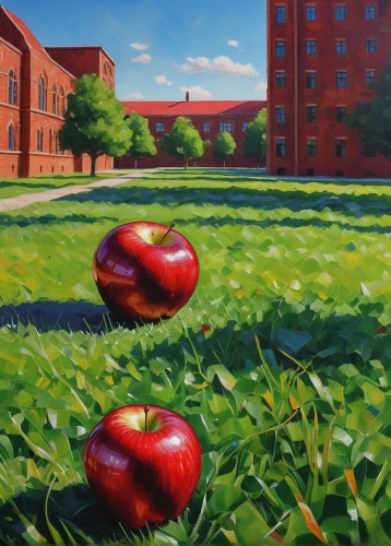 red apples,watermelon painting,red apple,apples,tomatos,tomatoes,croquet,gallaudet university,apple trees,apple pair,apple harvest,orchard,green apples,cherries,home of apple,vegetables landscape,crabapple,green lawn,dormitory,rowanberries,Illustration,Realistic Fantasy,Realistic Fantasy 30