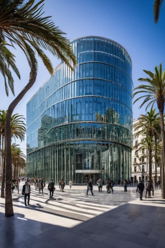 hotel barcelona city and coast,hotel w barcelona,glass facade,tel aviv,glass building,the boulevard arjaan,home of apple,malaga,glass facades,barcelona,alicante,business centre,new building,passeig de gracia,skyscapers,new city hall,cagliari,the palm,palma de mallorca,larnaca,Art,Artistic Painting,Artistic Painting 32