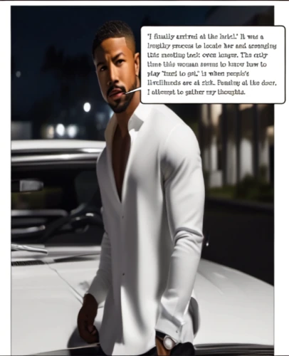 black businessman,african american male,print publication,white clothing,fan article,book page,vanity fair,magazine - publication,editorial,photo caption,valet,new york times journal,newsletter,article,male model,cosmopolitan,a black man on a suit,booklet,men's wear,white car
