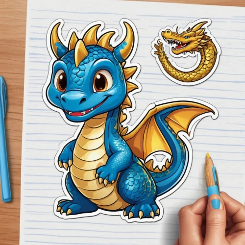 dragon design,painted dragon,dragon li,coloring picture,dragon,grilled food sketches,dragons,chinese dragon,placemat,coloring for adults,charizard,cute cartoon character,to draw,kids' meal,pencil icon,coloring,clipart sticker,vector illustration,coloring book for adults,color pencils,Unique,Design,Sticker
