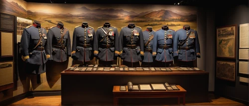 a museum exhibit,police uniforms,appomattox court house,wax figures museum,exhibit,military uniform,uniforms,military organization,officers,a uniform,holocaust museum,korean history,orders of the russian empire,cossacks,terracotta warriors,the museum,uniform,police officers,diorama,cavalry,Conceptual Art,Daily,Daily 27