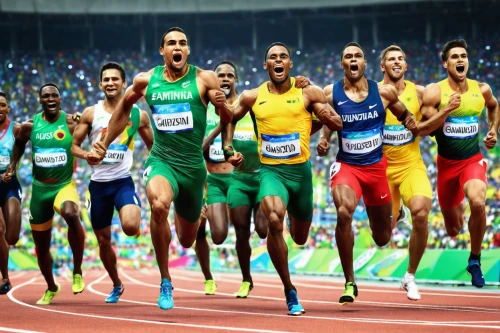 4 × 400 metres relay,4 × 100 metres relay,100 metres hurdles,110 metres hurdles,athletics,gold laurels,the sports of the olympic,800 metres,middle-distance running,track and field athletics,long-distance running,heptathlon,2016 olympics,record olympic,track and field,modern pentathlon,summer olympics 2016,olympic games,olympic summer games,summer olympics,Illustration,Realistic Fantasy,Realistic Fantasy 03