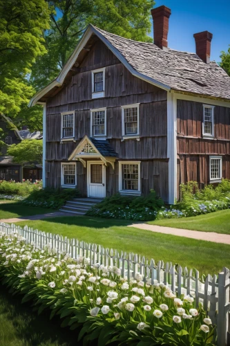 old colonial house,new england style house,lincoln's cottage,farmstead,new england,dutch mill,country cottage,country house,farmhouse,doll's house,model house,miniature house,quilt barn,dandelion hall,farm house,sugar house,mennonite heritage village,clover hill tavern,water mill,homestead,Art,Classical Oil Painting,Classical Oil Painting 12