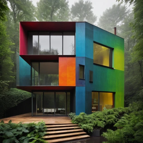 cubic house,cube house,house in the forest,modern architecture,modern house,cube stilt houses,frame house,dunes house,smart house,mid century house,shipping containers,shipping container,glass facade,mirror house,glass blocks,colorful glass,colorful facade,ruhl house,wooden house,timber house,Photography,Black and white photography,Black and White Photography 15