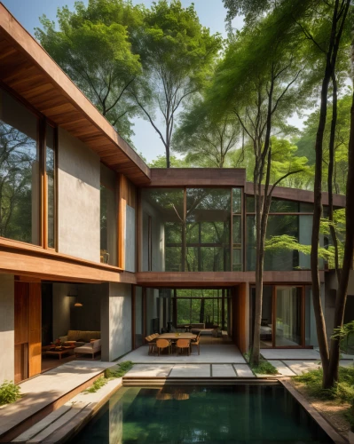 mid century house,timber house,asian architecture,japanese architecture,modern house,corten steel,dunes house,modern architecture,house in the forest,pool house,mid century modern,cubic house,summer house,archidaily,beautiful home,wooden house,frame house,cube house,chinese architecture,luxury property,Illustration,Vector,Vector 05