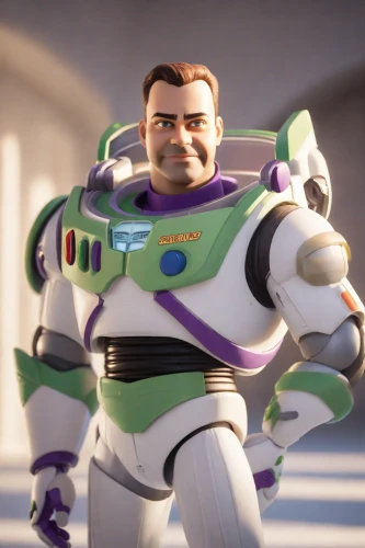 toy story,light year,toy's story,disney baymax,syndrome,cinema 4d,baymax,3d man,character animation,steel man,3d model,heavy object,medic,main character,animated cartoon,the purple-and-white,actionfigure,cgi,engineer,male character,Photography,Cinematic