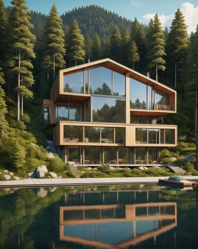 house with lake,house by the water,house in the mountains,house in mountains,house in the forest,mid century house,the cabin in the mountains,lake view,idyllic,summer cottage,luxury property,houseboat,modern house,pool house,inverted cottage,eco hotel,holiday home,chalet,dunes house,beautiful home,Illustration,Vector,Vector 05