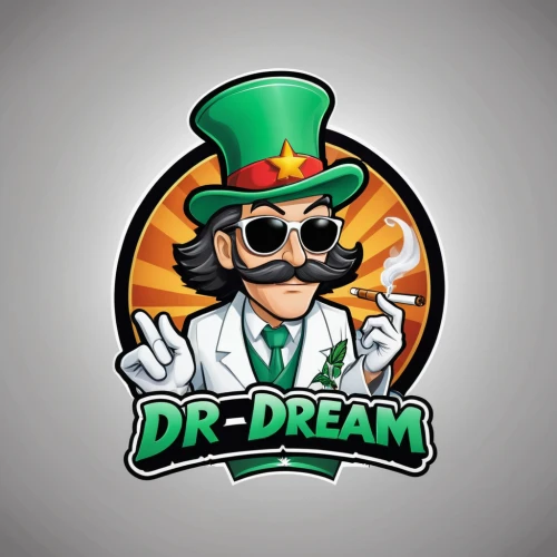 dr,cartoon doctor,twitch logo,doctor,dreidman,steam logo,twitch icon,steam icon,logo header,pot of gold background,drug icon,community manager,the doctor,physician,ophthalmologist,doctoral hat,theoretician physician,streamer,vector graphic,party banner,Unique,Design,Logo Design