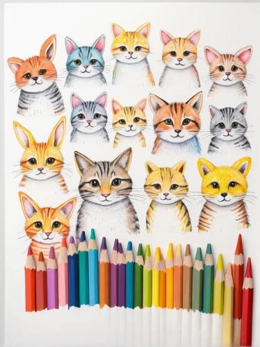 colourful pencils,pencil cases,coloured pencils,colored pencils,color pencils,cat drawings,colored pencil background,colour pencils,pencil art,watercolor pencils,pencil case,color pencil,drawing cat,whimsical animals,cartoon cat,rainbow pencil background,felt tip pens,cat supply,pencils,cat cartoon,Conceptual Art,Graffiti Art,Graffiti Art 04