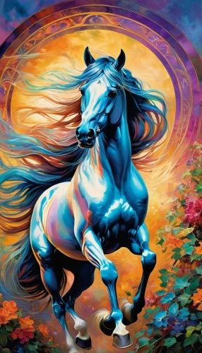 colorful horse,unicorn background,painted horse,unicorn art,unicorn,dream horse,equine,rainbow unicorn,carnival horse,horse running,galloping,laughing horse,fire horse,pegasus,a white horse,carousel horse,weehl horse,horse,albino horse,arabian horse,Conceptual Art,Fantasy,Fantasy 05