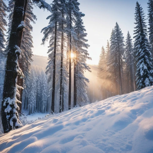 winter forest,winter light,temperate coniferous forest,coniferous forest,winter morning,snowy landscape,winter background,snow landscape,winter landscape,snow in pine trees,winter magic,tropical and subtropical coniferous forests,fir forest,northern black forest,ore mountains,snow scene,russian winter,spruce-fir forest,finnish lapland,winter dream,Photography,General,Commercial