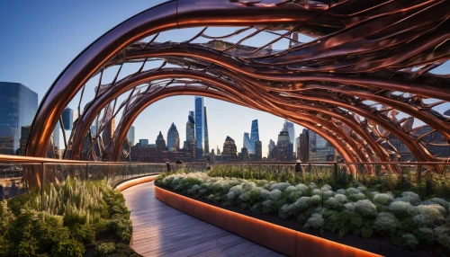 hudson yards,corten steel,tiger and turtle,roof garden,futuristic architecture,calatrava,united arab emirates,largest hotel in dubai,santiago calatrava,steel construction,steel sculpture,outdoor structure,jumeirah,baku eye,urban design,dubai,roof terrace,the loop,bird's nest,9 11 memorial,Conceptual Art,Oil color,Oil Color 12