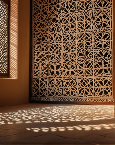 moroccan pattern,islamic pattern,patterned wood decoration,lattice window,lattice windows,marrakesh,islamic architectural,king abdullah i mosque,persian architecture,ornamental dividers,light patterns,arabic background,al nahyan grand mosque,geometric pattern,islamic lamps,ramadan background,the hassan ii mosque,marrakech,alhambra,alabaster mosque,Photography,Black and white photography,Black and White Photography 09