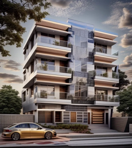 3d rendering,new housing development,condominium,landscape design sydney,apartments,appartment building,apartment building,residential building,gladesville,landscape designers sydney,apartment block,block of flats,condo,gold stucco frame,modern architecture,garden design sydney,modern house,block balcony,build by mirza golam pir,residential house