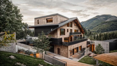house in mountains,house in the mountains,timber house,the cabin in the mountains,wooden house,wooden houses,cubic house,mountain huts,log home,mountain hut,eco hotel,telluride,chalet,eco-construction,swiss house,cube stilt houses,modern house,chalets,modern architecture,hanging houses,Architecture,General,Masterpiece,Elemental Modernism