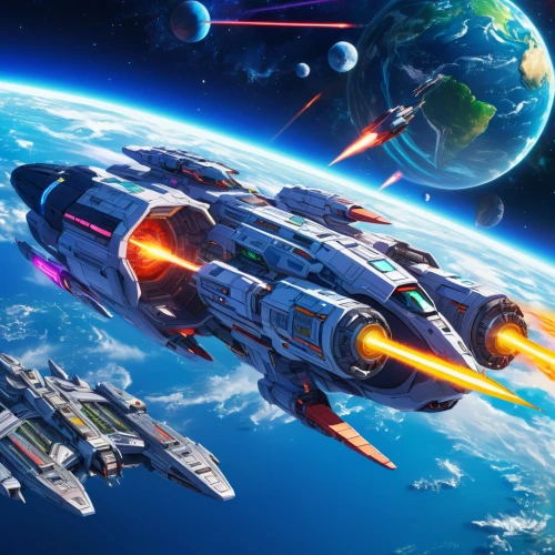 battlecruiser,fast space cruiser,space ships,federation,ship releases,cg artwork,carrack,fleet and transportation,space station,supercarrier,space voyage,x-wing,earth station,background image,victory ship,space craft,space tourism,dreadnought,starship,flagship,Illustration,Japanese style,Japanese Style 03