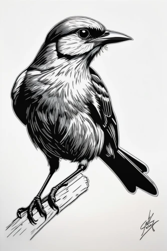 bird drawing,bird illustration,kookabura,kookaburra,laughing kookaburra,butcherbird,line art birds,bird painting,shrike,pied triller,hooded merganser,crow-like bird,bird robin,american tree creeper,flycatcher,magpie,eagle illustration,song bird,corvus,fairywren,Illustration,Black and White,Black and White 08