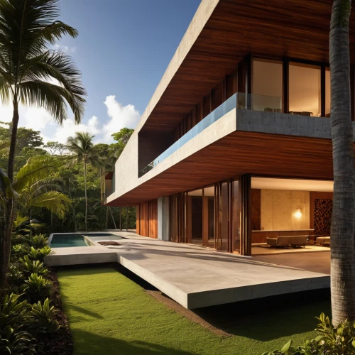 tropical house,modern house,modern architecture,tropical greens,dunes house,holiday villa,luxury property,luxury home,florida home,beautiful home,3d rendering,pool house,house by the water,corten steel,palm leaves,mid century house,timber house,hawaii bamboo,eco-construction,beach house,Photography,General,Natural