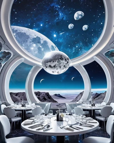 fine dining restaurant,ufo interior,sky space concept,diner,futuristic landscape,exclusive banquet,table setting,place setting,saucer,dining,space art,drive in restaurant,space voyage,a restaurant,space,spaceship space,outer space,spacefill,flying saucer,dining table,Unique,Paper Cuts,Paper Cuts 06