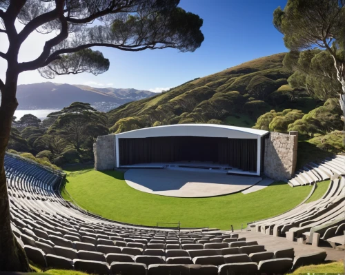 amphitheater,amphitheatre,open air theatre,concert venue,concert stage,ancient theatre,theater stage,nz,theatre stage,music venue,concert hall,smoot theatre,event venue,immenhausen,performance hall,new zealand,panorama from the top of grass,the stage,roman theatre,musical dome,Photography,Black and white photography,Black and White Photography 11