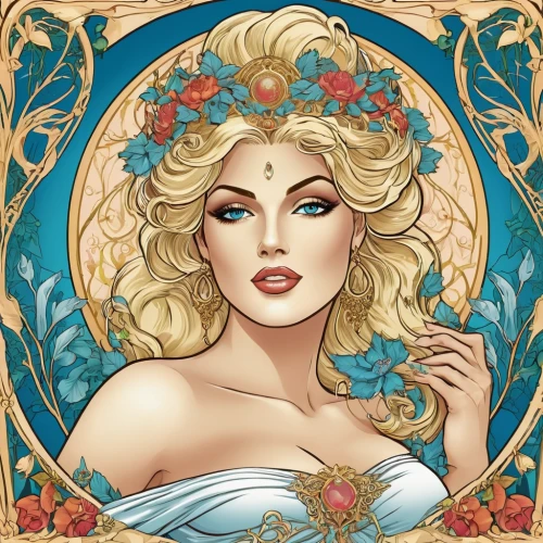 jessamine,art nouveau design,white rose snow queen,art nouveau,rose flower illustration,fairy tale icons,mucha,zodiac sign libra,virgo,aphrodite,art nouveau frames,art nouveau frame,rose wreath,gardenia,horoscope libra,the snow queen,rosa ' amber cover,camellia,frame border illustration,zodiac sign leo,Illustration,Retro,Retro 13